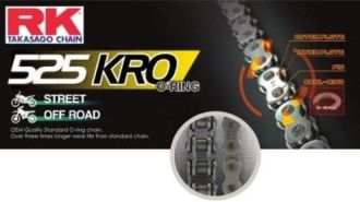 Ketting RK 525 O'Ring versterkt 124L