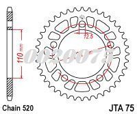 Couronne acier 45 dents