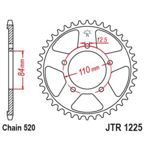 Couronne acier 40 dents