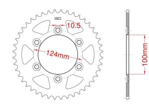 Couronne acier 38 dents