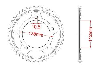 Couronne acier 48 dents