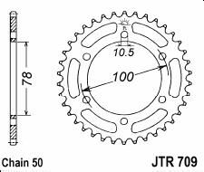 Couronne acier 41 dents