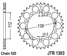 Couronne acier 45 dents