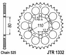 Couronne acier 40 dents