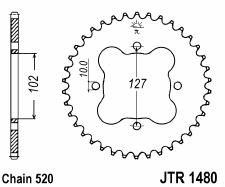 Couronne acier 38 dents