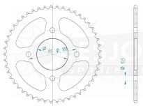 Steel rear sprocket 49 teeth