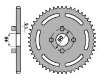 Steel rear sprocket 62 teeth