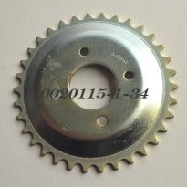 Steel rear sprocket 34 teeth