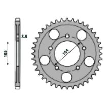 Steel rear sprocket 47 teeth