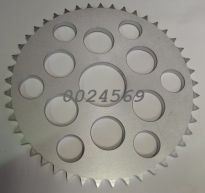 Steel rear sprocket 45 teeth