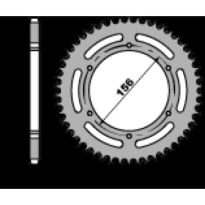 Aluminium rear sprocket 54 teeth