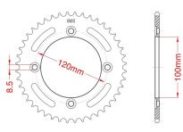 Steel rear sprocket 54 teeth