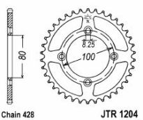 Steel rear sprocket 49 teeth