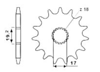 Front sprocket 11 teeth