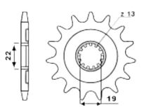 Front sprocket 13 teeth