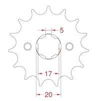 Front sprocket 13 teeth