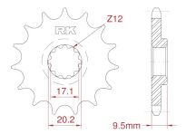 Front sprocket 12 teeth