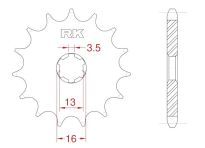 Front sprocket 13 teeth