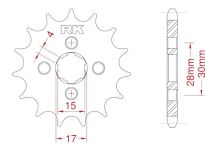 Front sprocket 16 teeth