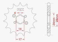 Front sprocket 11 teeth