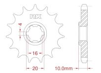 Front sprocket 15 teeth