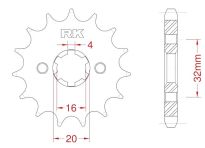 Front sprocket 13 teeth