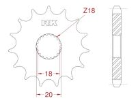 Front sprocket 14 teeth