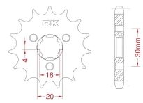 Front sprocket 14 teeth