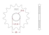 Front sprocket 13 teeth