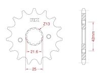 Front sprocket 14 teeth