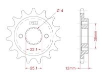 Front sprocket 15 teeth