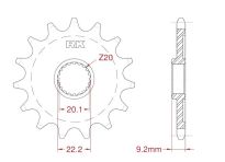 Front sprocket 13 teeth