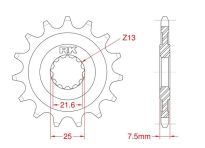 Front sprocket 14 teeth