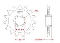 Front sprocket 16 teeth