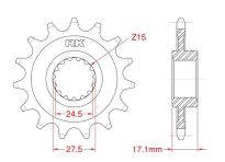 Front sprocket 16 teeth