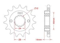 Front sprocket 16 teeth