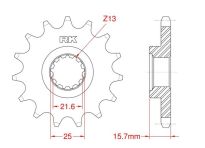 Front sprocket 15 teeth