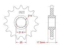 Front sprocket 15 teeth