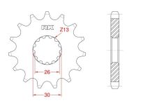 Front sprocket 18 teeth