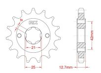 Front sprocket 17 teeth