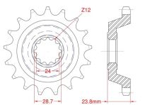 Front sprocket 17 teeth