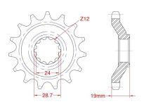 Front sprocket 15 teeth