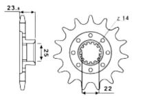 Front sprocket 16 teeth