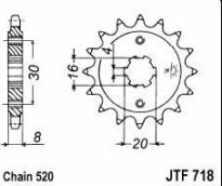 Front sprocket 12 teeth