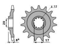 Front sprocket 11 teeth