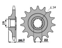 Front sprocket 15 teeth