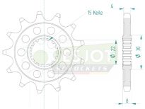 Front sprocket 13 teeth