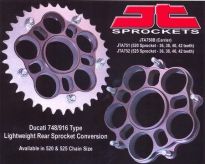 Steel rear sprocket 45 teeth