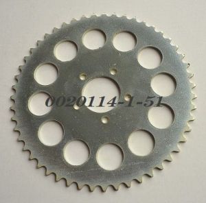 Steel rear sprocket 46 teeth