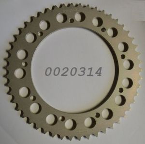 Steel rear sprocket 52 teeth